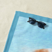 Welsh Springer Spanischmalerei - Original Dog Art Strandtuch (Beispiel)