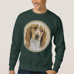 Welsh Springer Spanischmalerei - Original Dog Art Sweatshirt