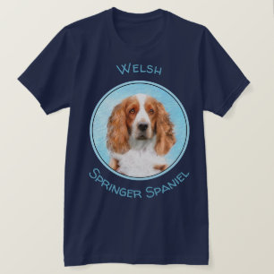 Welsh Springer Spanischmalerei - Original Dog Art T-Shirt