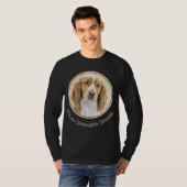 Welsh Springer Spanischmalerei - Original Dog Art T-Shirt (Vorne ganz)
