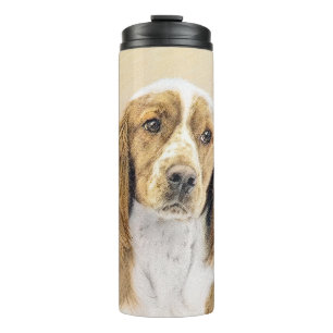 Welsh Springer Spanischmalerei - Original Dog Art Thermosbecher