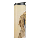 Welsh Springer Spanischmalerei - Original Dog Art Thermosbecher (Nach links gedreht)