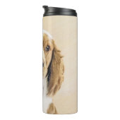 Welsh Springer Spanischmalerei - Original Dog Art Thermosbecher (Nach rechts gedreht)