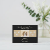 Welsh Springer Spanischmalerei - Original Dog Art Visitenkarte (Stehend Vorderseite)