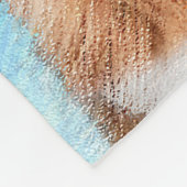 Welsh Springer Spanischmalerei - Original Hund Kun Fleecedecke (Ecke)