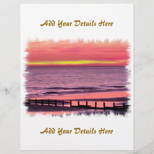 WELSH SUNSET FLYER (Vorne)