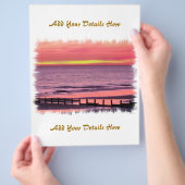 WELSH SUNSET FLYER (Hand)