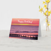 WELSH SUNSET KARTE (Gelbe Blume)