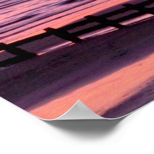 WELSH SUNSET POSTER (Ecke)