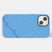 Welsh Tapestry Pattern, Blue iPhone 6 Xtreme Case Hülle (Rückseite (Horizontal))