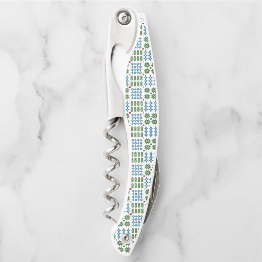 Welsh Tapestry Pattern Carthen Cymraeg Kellnermesser (Vorderseite)