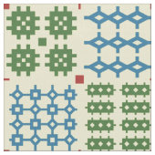 Welsh Tapestry Pattern, Carthen Cymreig Cymraeg Stoff (Nahaufnahme)