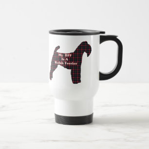 Welsh Terrier BESTE FREUNDIN Geschenke Reisebecher