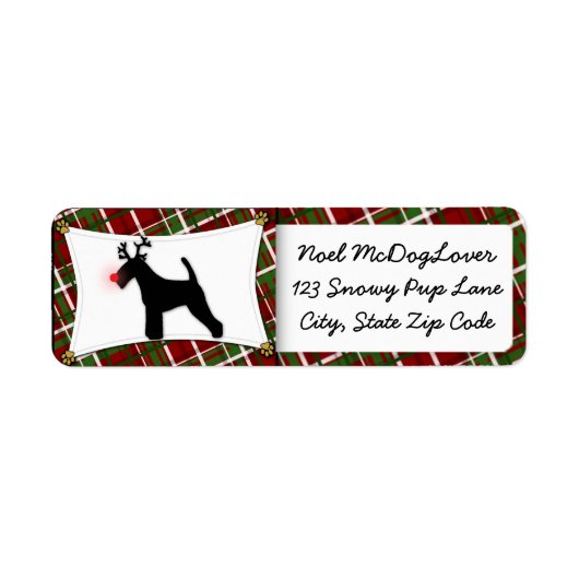 Welsh Terrier Christmas (Vorne)