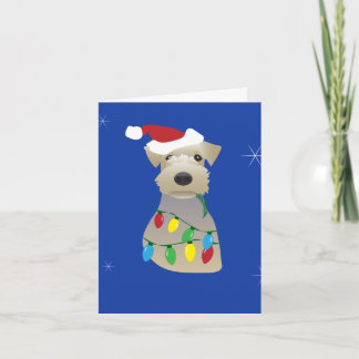 Welsh Terrier Christmas Card Karte