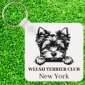 Welsh Terrier Club Schlüsselanhänger