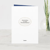 Welsh Terrier denken Sie Karte (Rückseite)