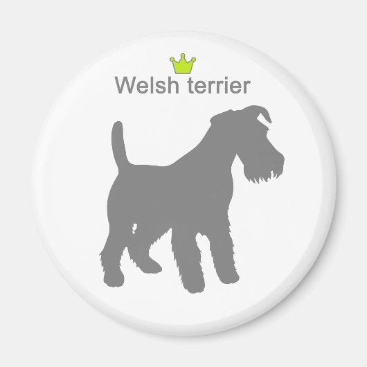 Welsh terrier g5 magnet (Vorne)