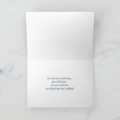 Welsh Terrier Geburtstag Karte (Innenseite)