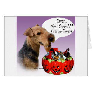 Welsh Terrier Halloween Candy