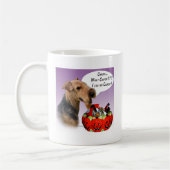 Welsh Terrier Halloween Candy Kaffeetasse (Links)