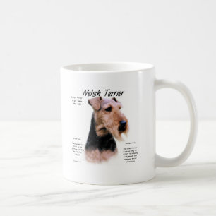 Welsh Terrier History; Über walisische Terrier Kaffeetasse