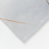 Welsh Terrier Let It Snow Weihnachten Fleecedecke (Ecke)