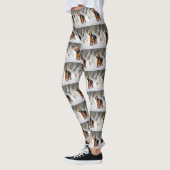Welsh Terrier Let It Snow Weihnachten Leggings (Links)