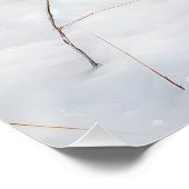 Welsh Terrier Let It Snow Weihnachten Poster (Ecke)