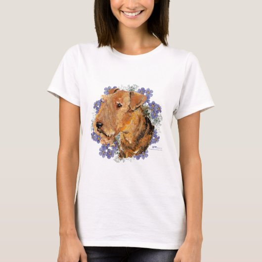 Welsh Terrier Liebe T-Shirt (Vorderseite)