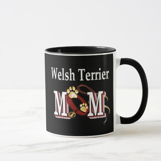 Welsh Terrier Mama Tasse (Rechts)