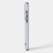 Welsh Terrier Niedlich Blue Christmas Holidays iPhone Hülle (Linke Seite)