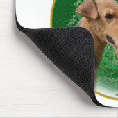 Welsh Terrier Peace Mousepad (Ecke)