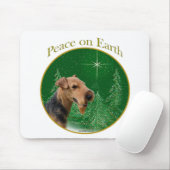 Welsh Terrier Peace Mousepad (Mit Mouse)