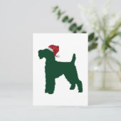 Welsh Terrier Postkarte (Stehend Vorderseite)