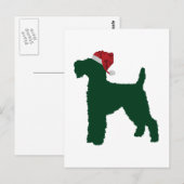 Welsh Terrier Postkarte (Vorne/Hinten)