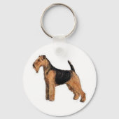 Welsh Terrier Schlüsselanhänger (Vorderseite)