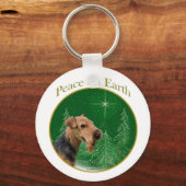 Welsh Terrier Schlüsselanhänger (Vorderseite)