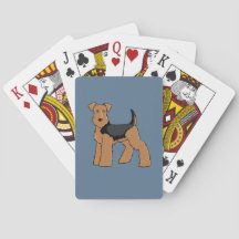 Welsh Terrier Spielkarten