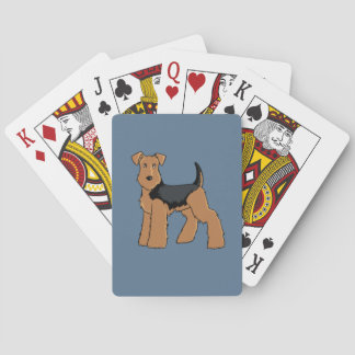 Welsh Terrier Spielkarten