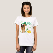 Welsh Terrier St Patricks Day T-Shirt (Vorne ganz)