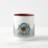 Welsh Terrier Tasse (Zentrum)