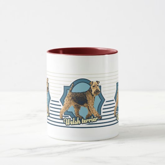 Welsh Terrier Tasse (Zentrum)