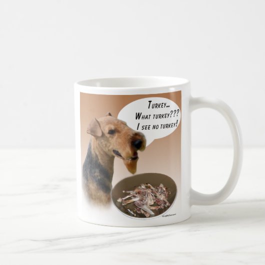 Welsh Terrier Türkei Kaffeetasse (Rechts)