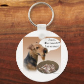 Welsh Terrier Türkei Schlüsselanhänger (Vorderseite)