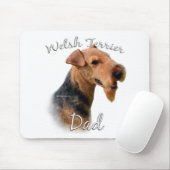 Welsh Terrier Vater 2 Mousepad (Mit Mouse)