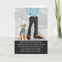 Welsh Terrier vom Tag des Hundes-Vaters