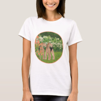 Welsh Terriers Coral Garden T-Shirt
