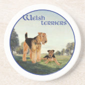 Welsh Terriers Getränkeuntersetzer (Vorne)