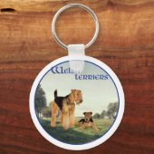 Welsh Terriers Schlüsselanhänger (Vorderseite)